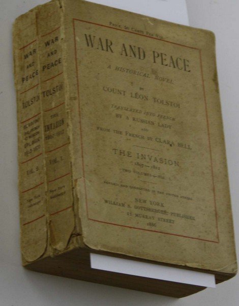 1886 Leon Tolstoi â€œWar & Peace The Invasionâ€ & (1 of 1)