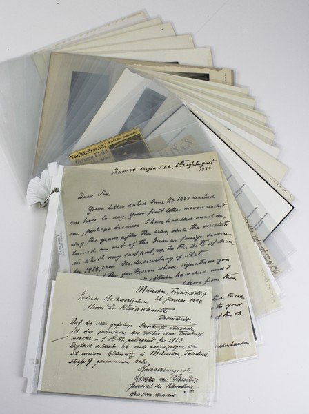 group of historic WWI and WWII era  corresepondance and (1 of 5)