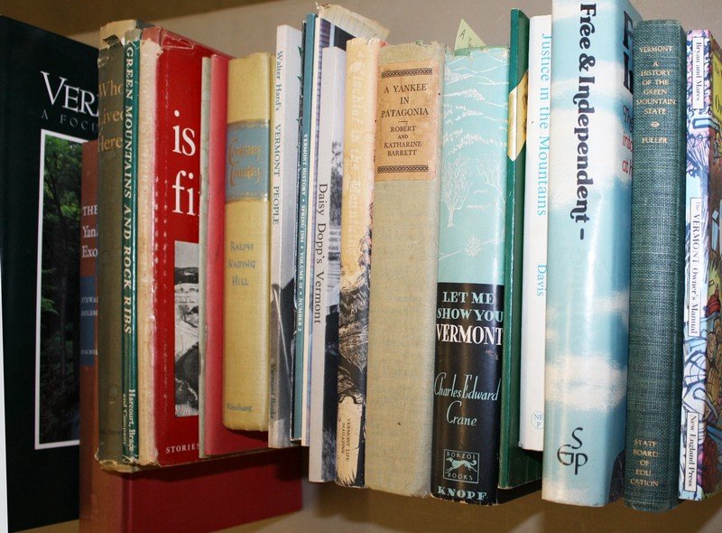 Vermont books- 25 pcs, plus misc subjects (1 of 4)