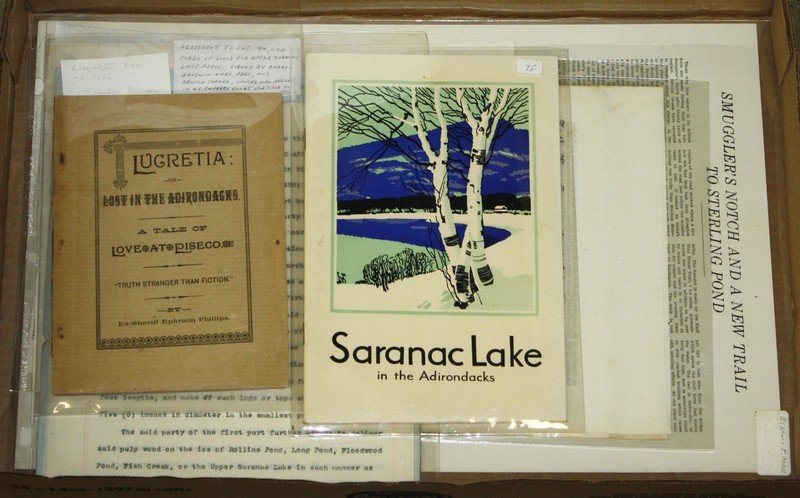 Vermont & NY paper & pamphlets- Long Trail, Saranac (1 of 1)