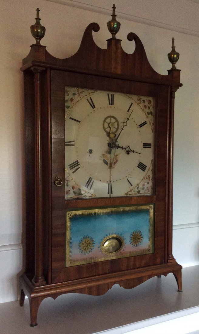 Eli Terry Plymouth, Connecticut pillar and scroll (1 of 9)