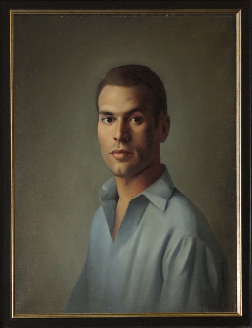 Luigi Lucioni (American 1900-1988) Portrait of a (1 of 1)