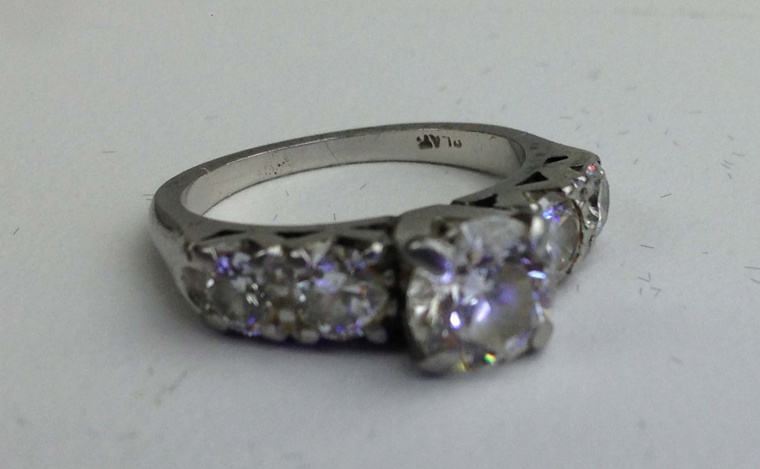 Ca. 1915 diamond approx ¾ ct. old European round cut (1 of 1)