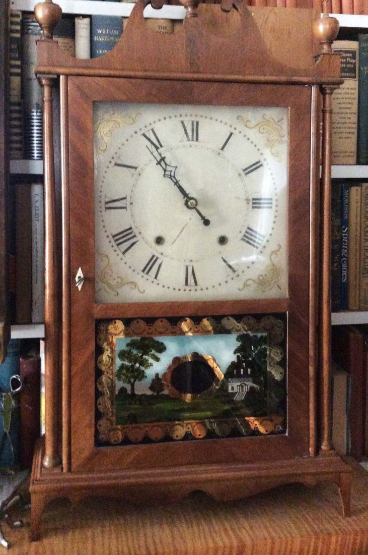 Ephraim Downs Bristol, Connecticut pillar and scroll (1 of 2)