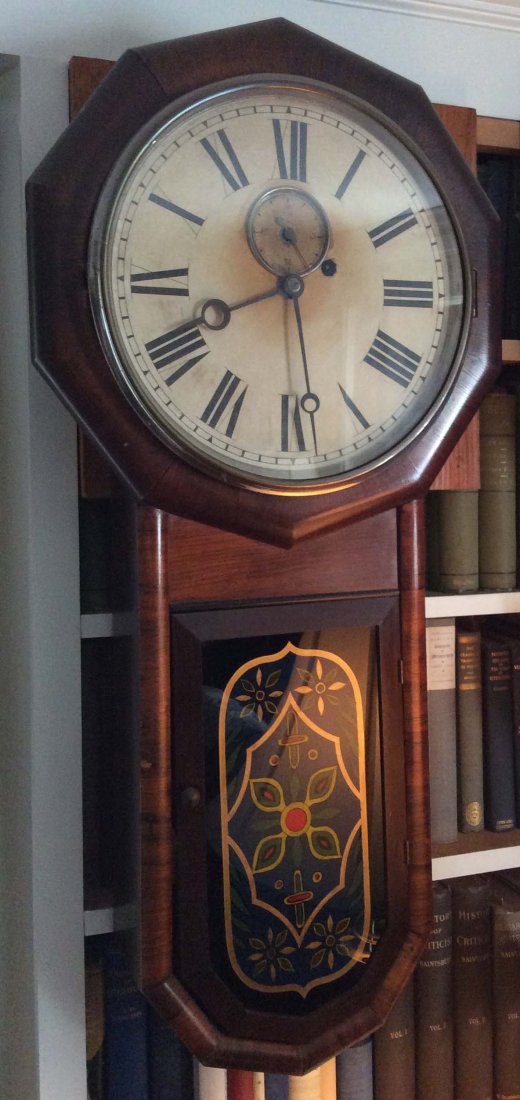 Wm. L. Gilbert Clock Co Winsted, Connecticut long drop (1 of 1)