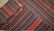Soumac flatwoven camel bag face Oriental area rug w/ - 5