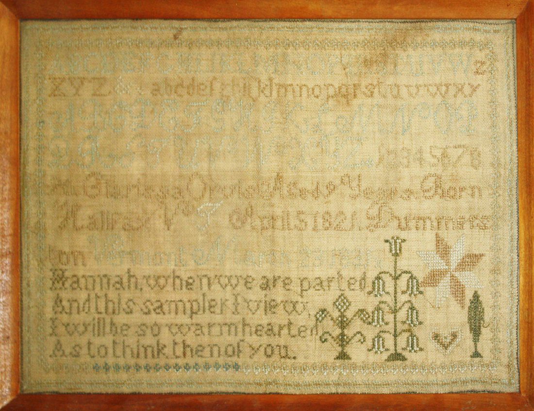 1831 Clarissa Orvis, Dummerston, VT aged 9 years (1 of 1)