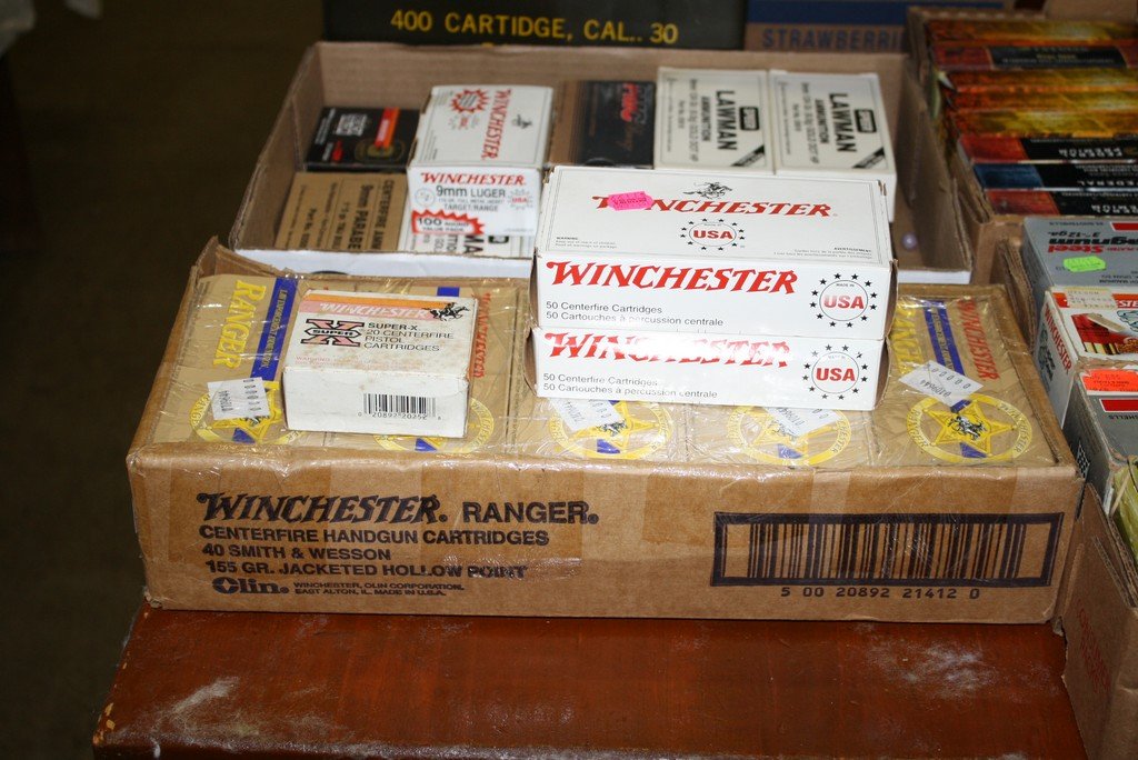 620 rounds of 40 Smith and Wesson Ammo Winchester: 620 rounds of 40 Smith and Wesson Ammo Winchester Ranger and Winchester