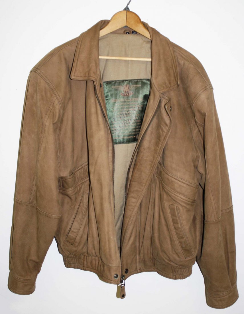 Mirage Classics WWII Airman's jacket, near mint unworn: Mirage Classics WWII Airman's jacket, near mint unworn condition, size L