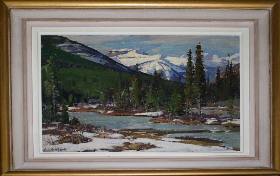 Aldro Hibbard (American 1886-1972) Stream in the (1 of 3)