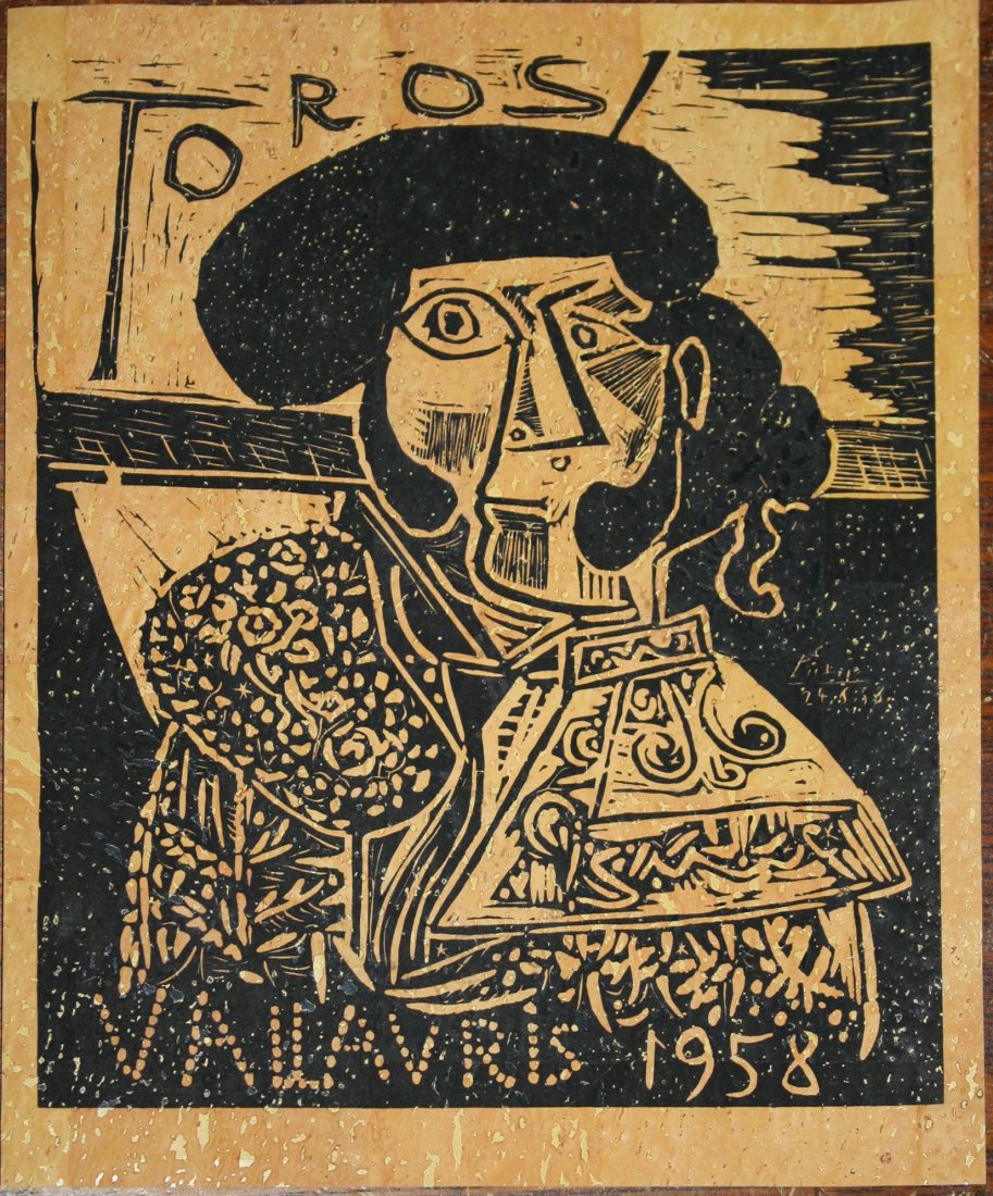 Pablo Picasso (Spanish 1881-1973) Toros Vallauris 1958- (1 of 2)