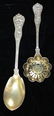 2 Tiffany & Co. "Olympian" pattern gold-washed sterling