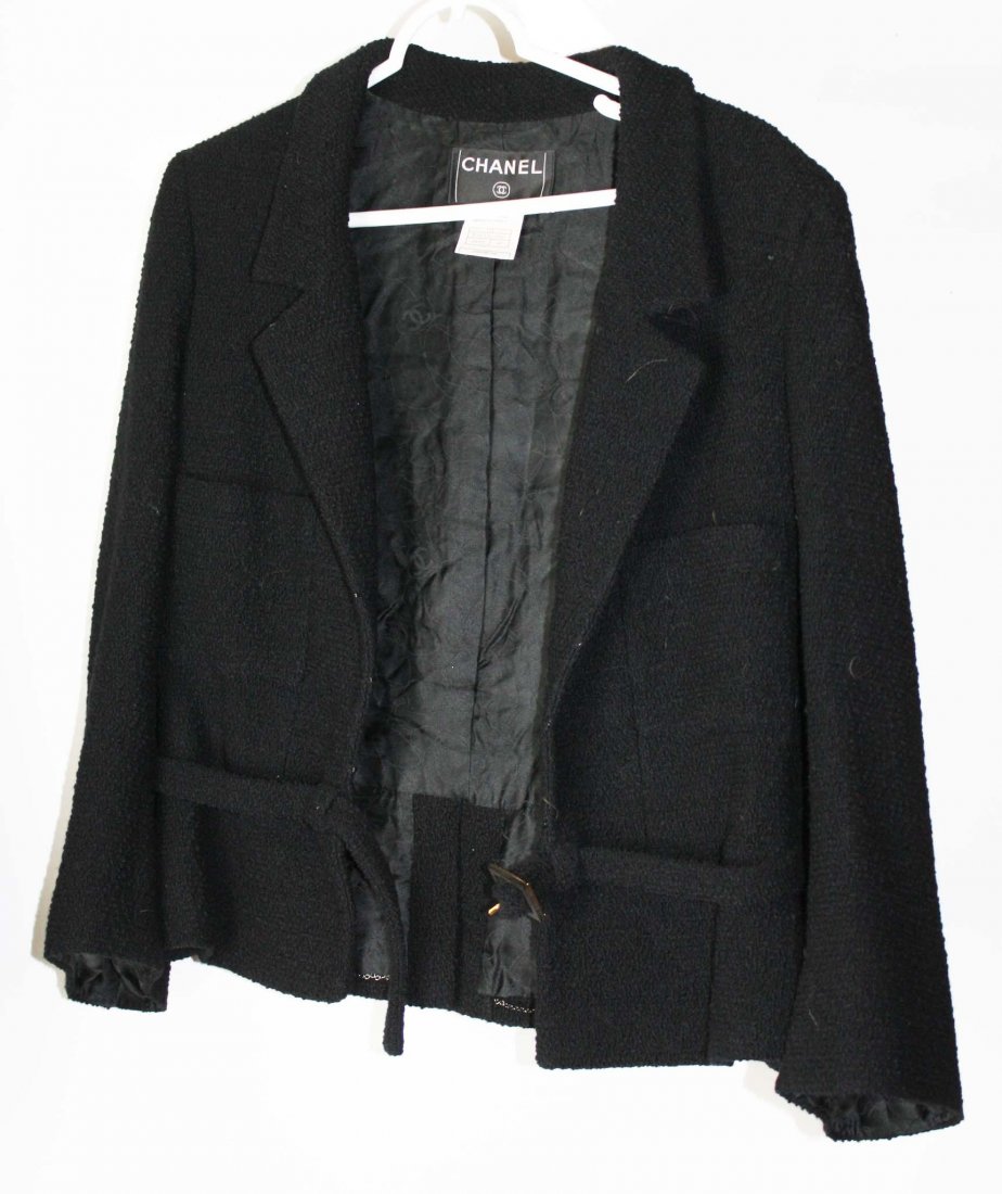 Chanel Boutique lady's jacket, wool w/ silk blend (1 of 1)