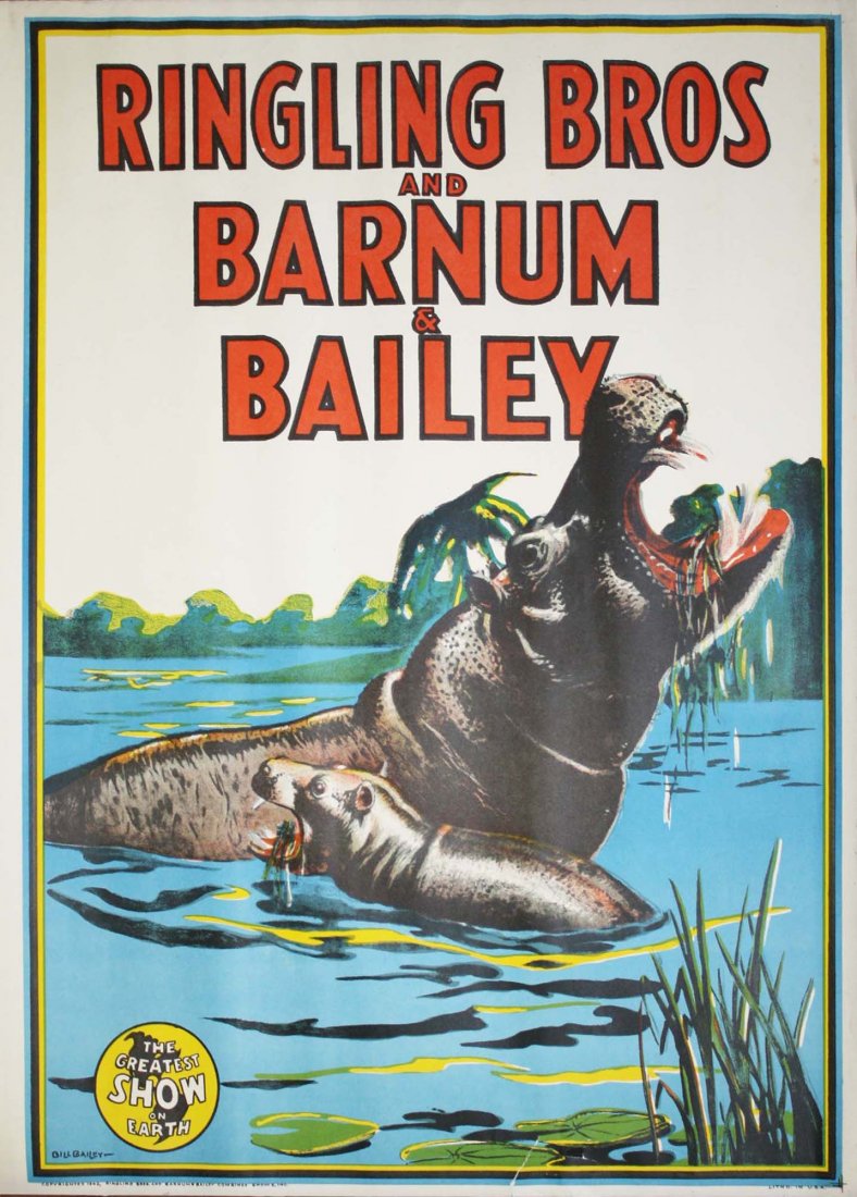 two 1940's Ringling Brothers and Barnum & Bailey circus (1 of 2)
