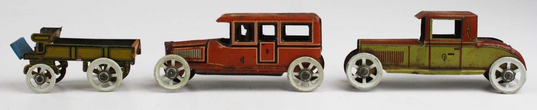 three George Fisher Germany tin litho penny toy (1 of 4)