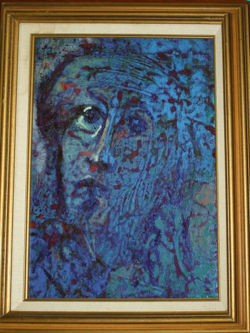 Alfred Milton Duca (American 1920-1997) Blue Woman  - (1 of 2)