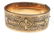 unmarked yellow gold Victorian bracelet with Aesthetic