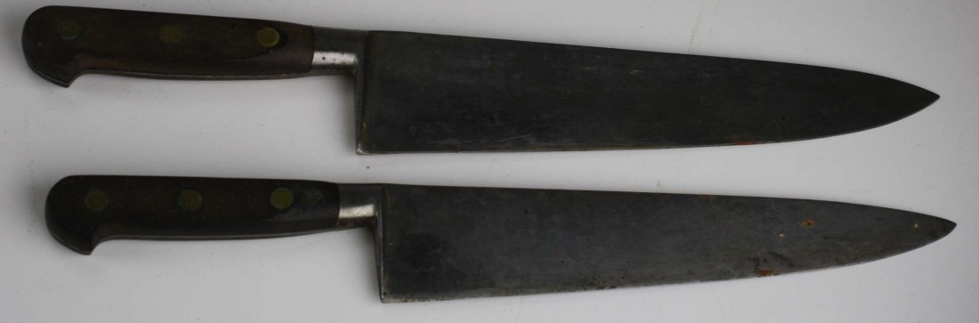 2 Sabatier Unique France chef's knives, blade lengths (1 of 3)