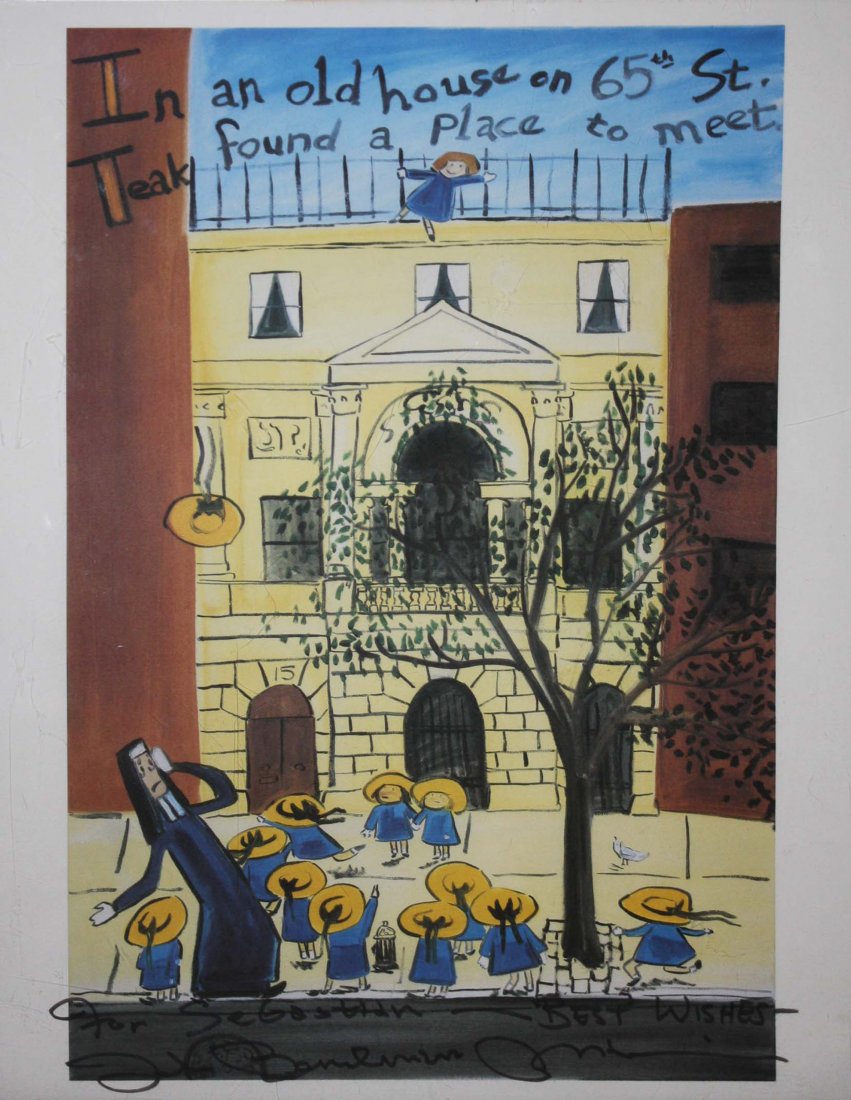 John Bemelmans Marciano "In an Old House on 65th St (1 of 2)