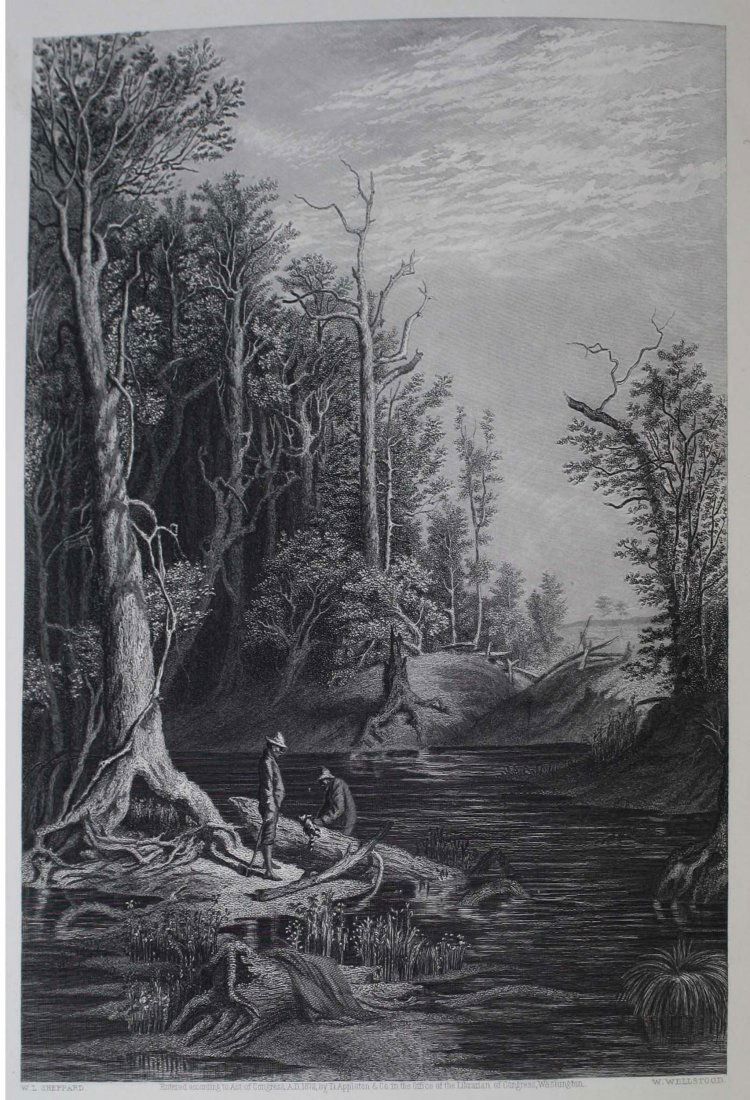 1872, 1874 “Picturesque America” vols 1 & 2, edited by (1 of 3)