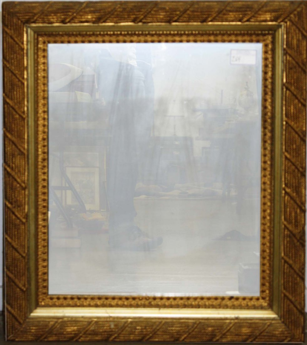 Newcomb Macklin type frame with older mirror 20 x 24" (1 of 2)