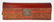 ca. 1920 Chinese red lacquered leather dome top opium