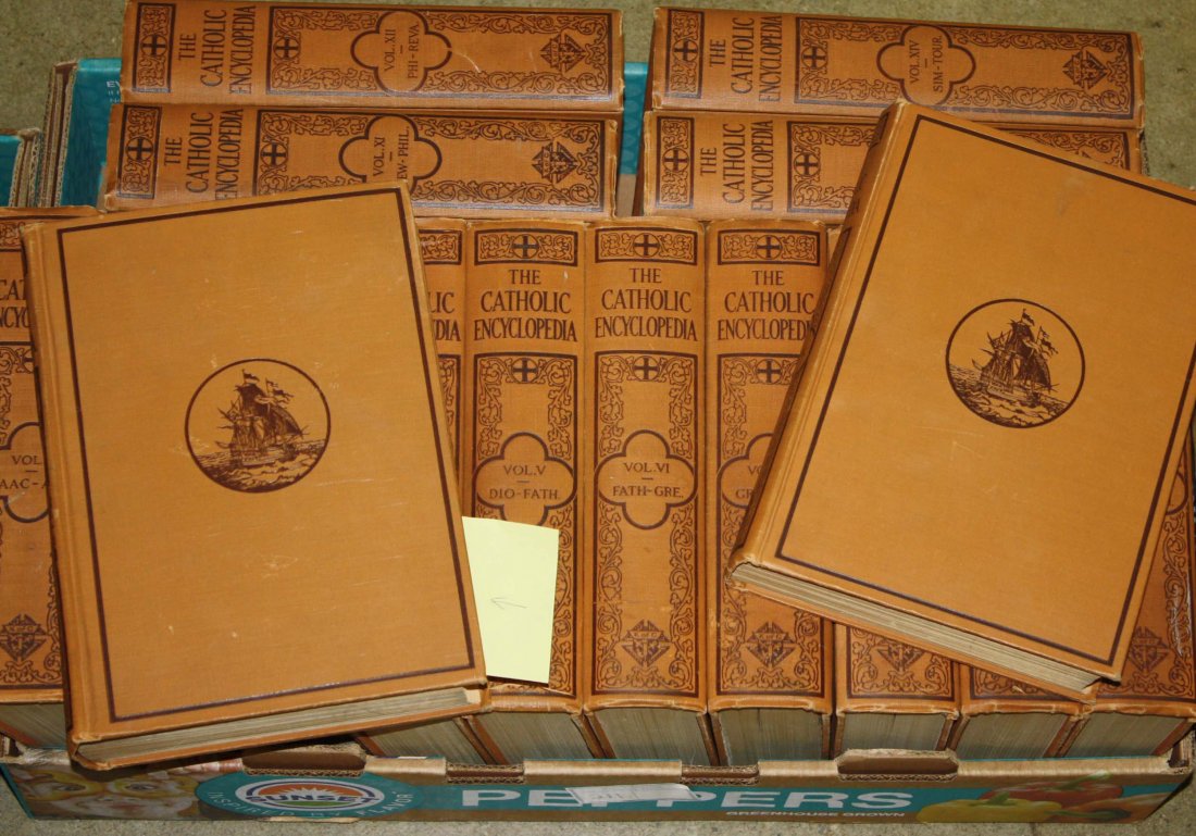 1913 The Catholic Encyclopedia (16 vols), 15 vols plus: 1913 The Catholic Encyclopedia (16 vols), 15 vols plus index, special edition