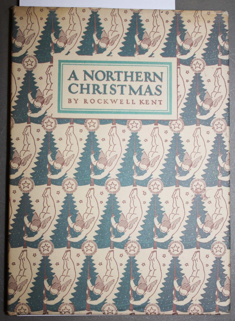 1941 Rockwell Kent A Northern Christmas: gift book with illustrations by author, in original dust jacket