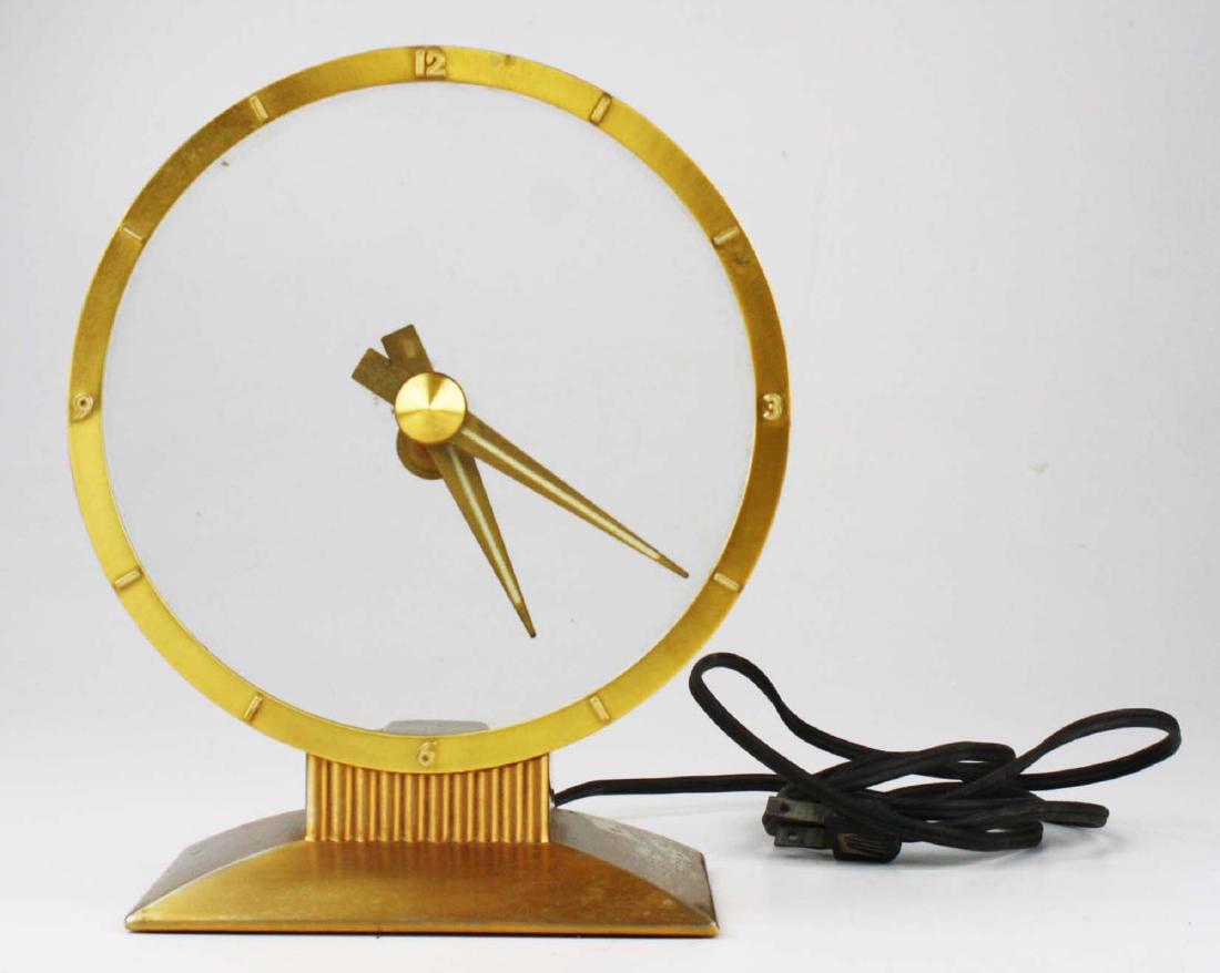 Jefferson Mid century electric shelf clock: Jefferson mid century electric shelf clock.