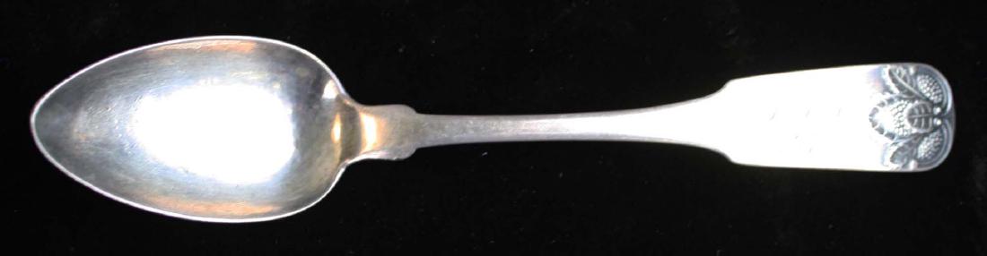 John Ewan, Charleston, SC coin silver spoon dated 1849 (1 of 3)