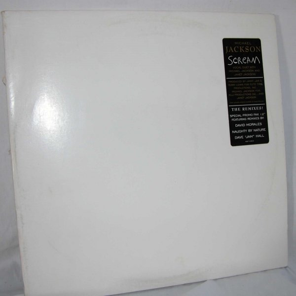 Michael Jackson - Scream - Promotional 2 album set: 1995 MJJ/Epic Demo - 2 album set (limited) with Janet Jackson -- This is the first time I've seen this song in this format -- 2 album set with different presentations of the same song -- Keep in mind 