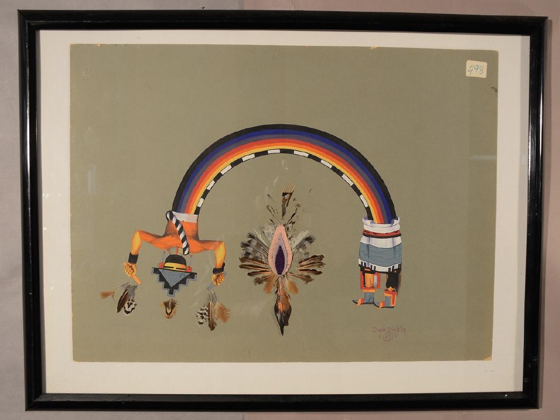 Duane Dishta Native American Painting (1 of 3)