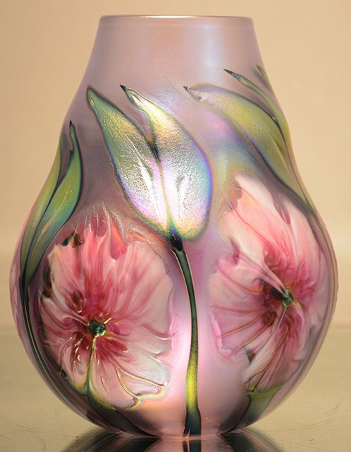 Charles Lotton Art Glass Vase (1 of 2)