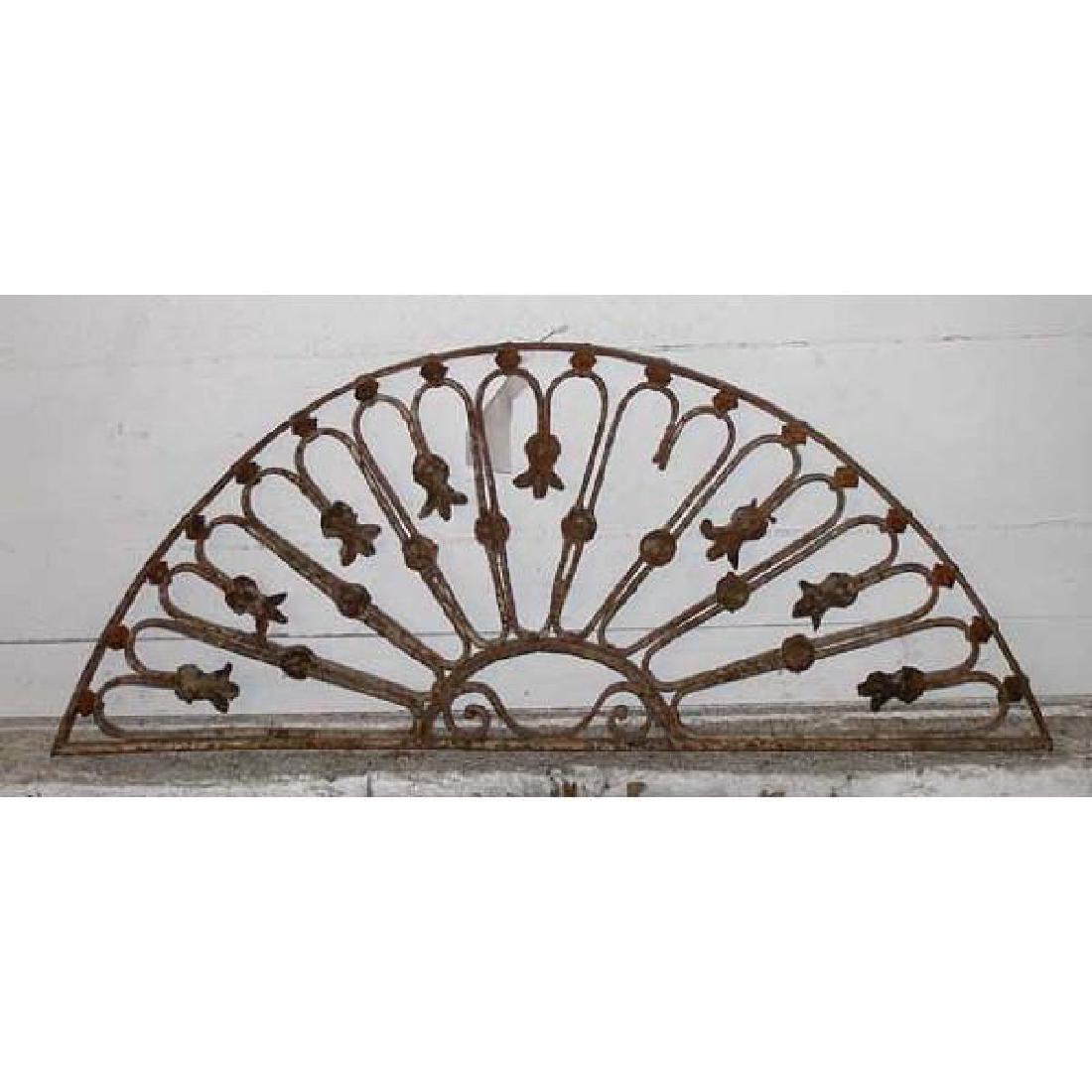 French Colonial Arched Transom Grille (1 of 1)
