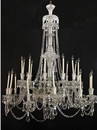 Large Vintage French Crystal Chandelier