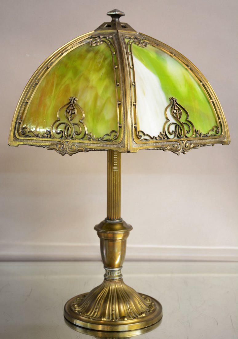 Bradley and Hubbard Panel Lamp (1 of 1)