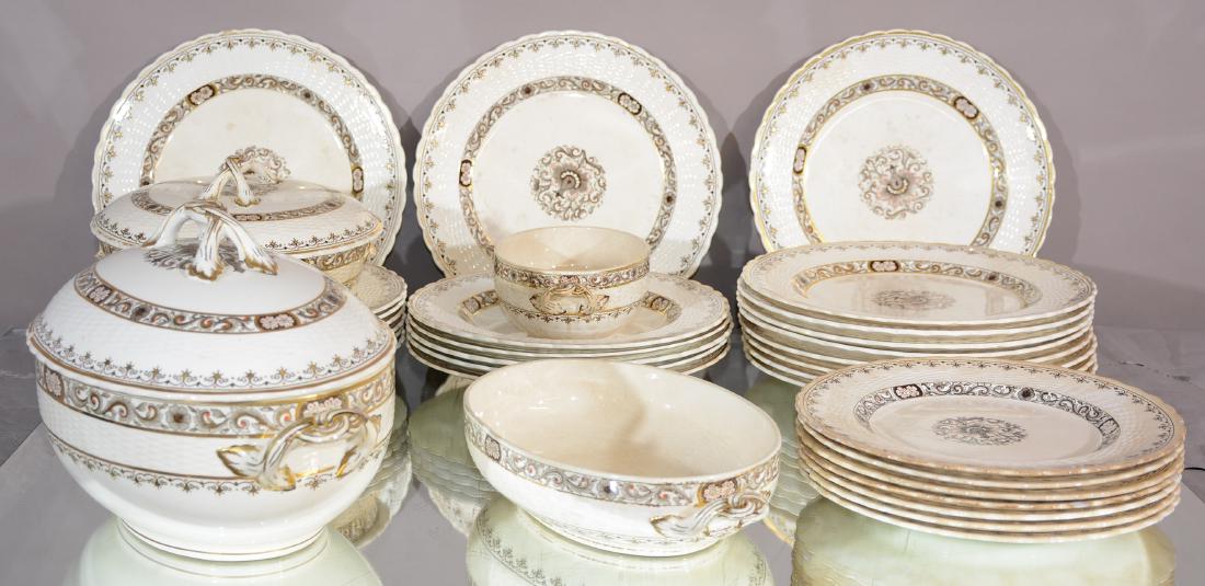 Minton "Ganges" Pattern 33 Pc. Dinnerware Set (1 of 3)