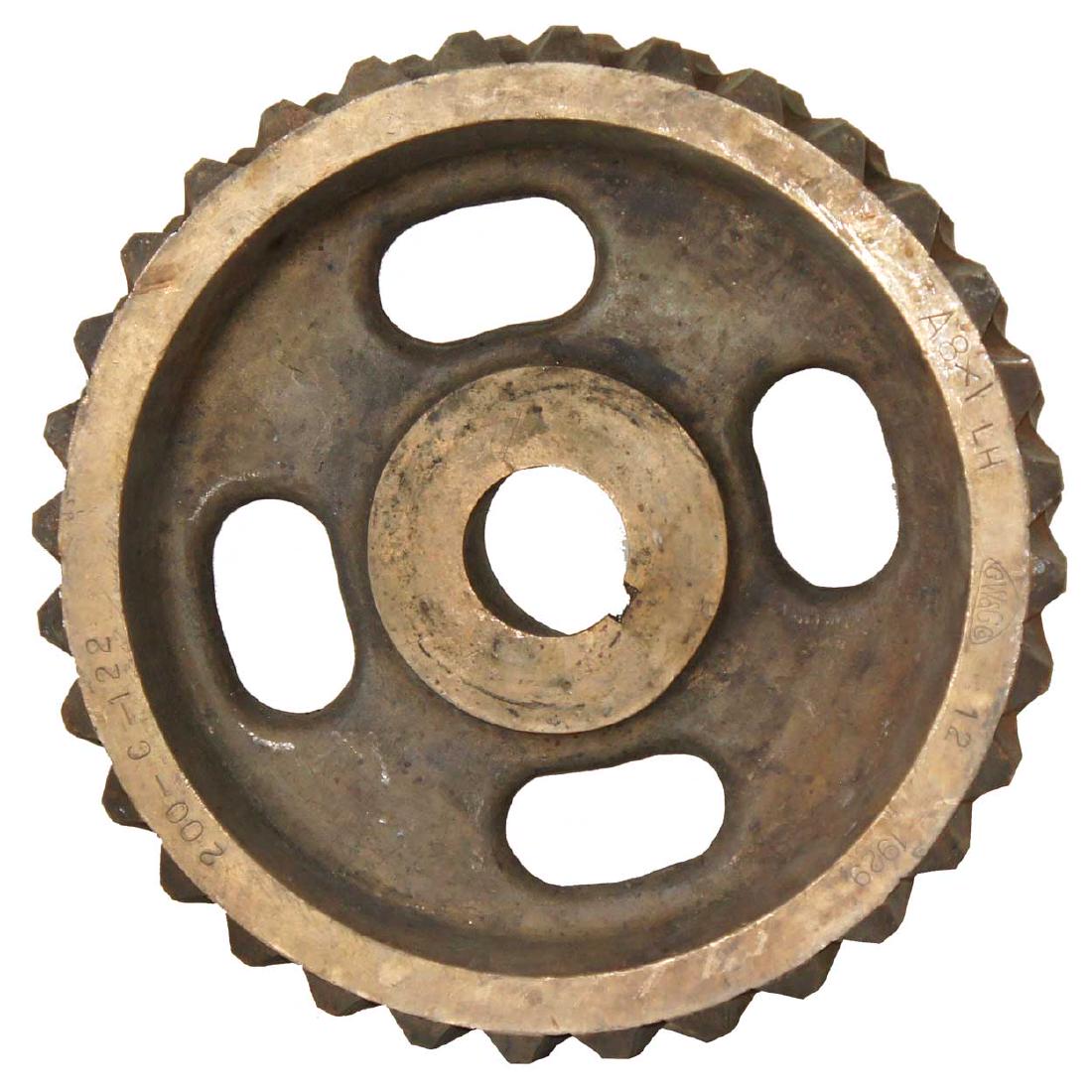Vintage American CW & G Industrial Gear Wheel (1 of 4)
