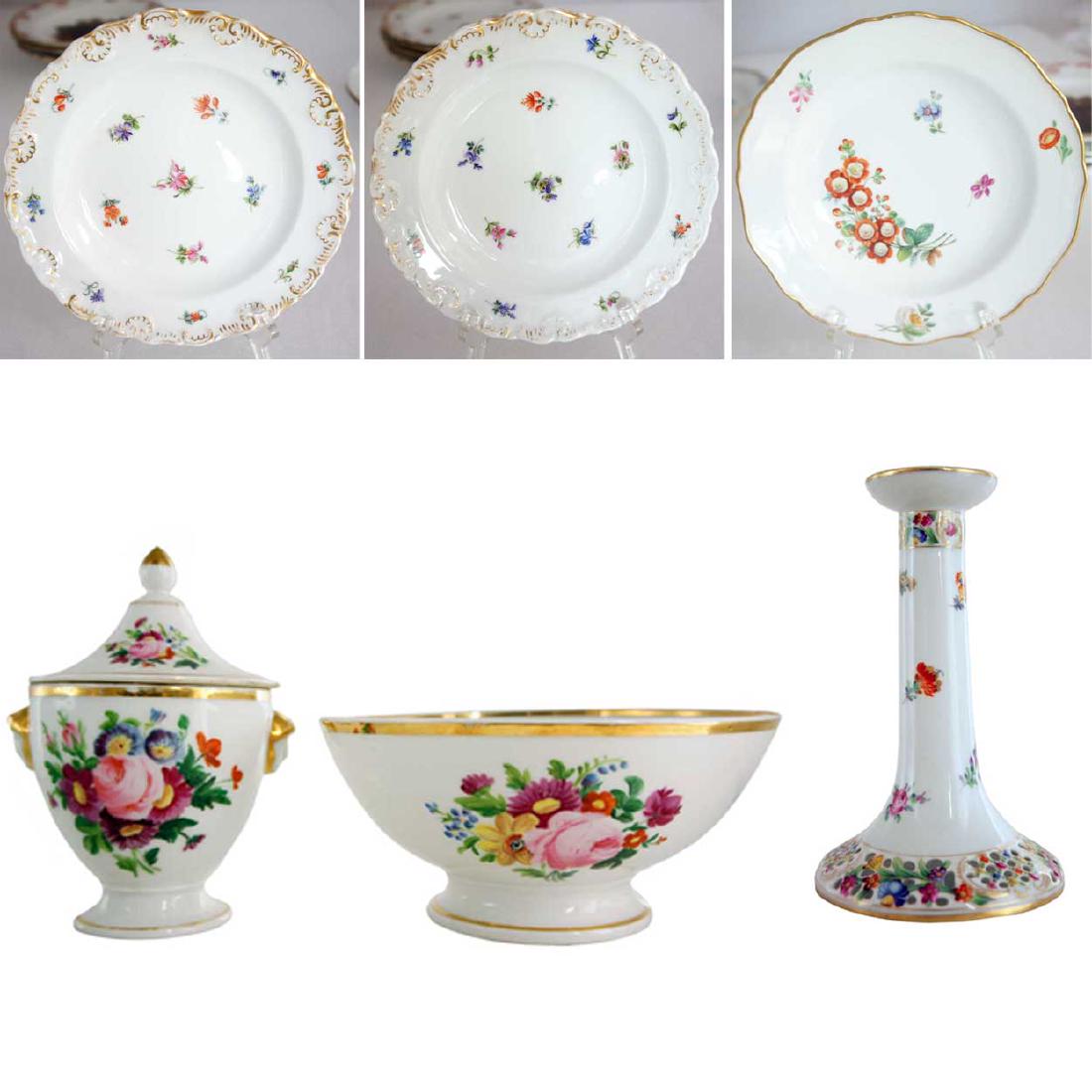 Six Pieces French and German Porcelain Tableware (1 of 10)