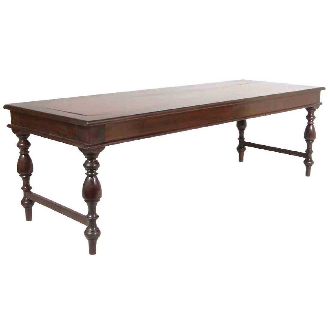 Large Anglo Indian Rosewood & Mahogany Bench/Low Table (1 of 6)
