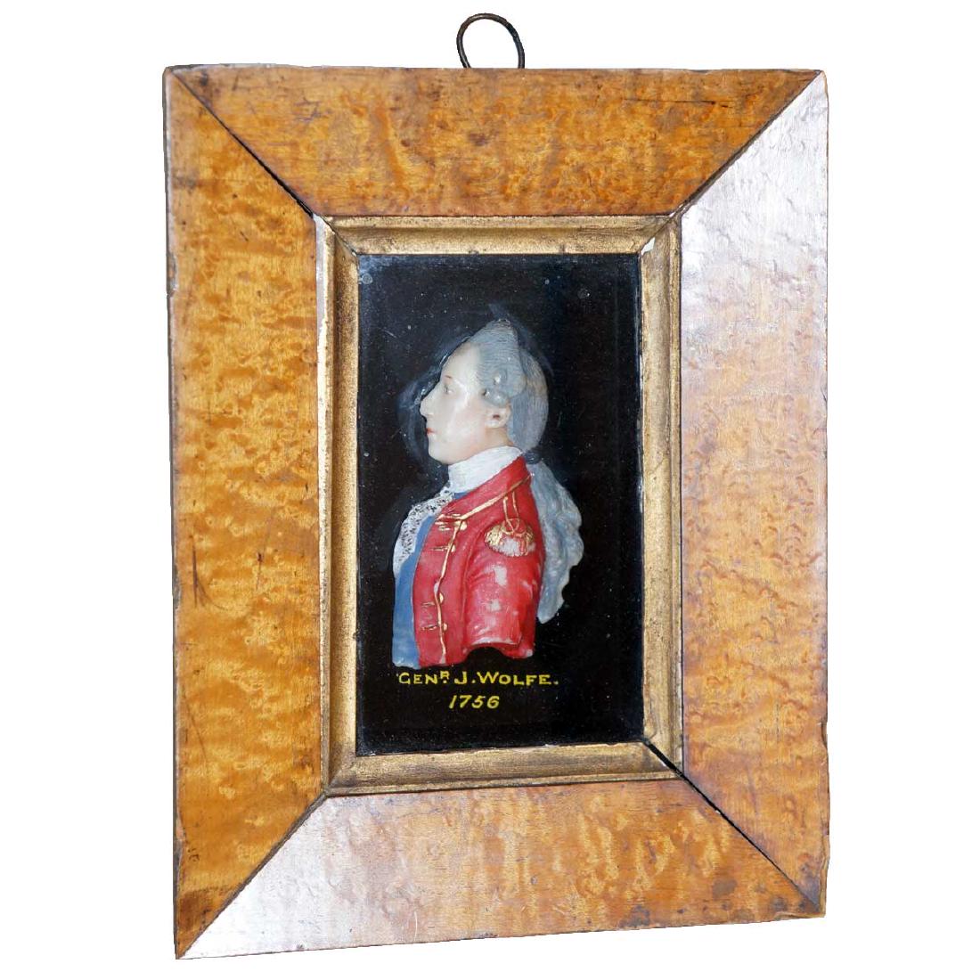 English George III Wax Portrait (1 of 3)