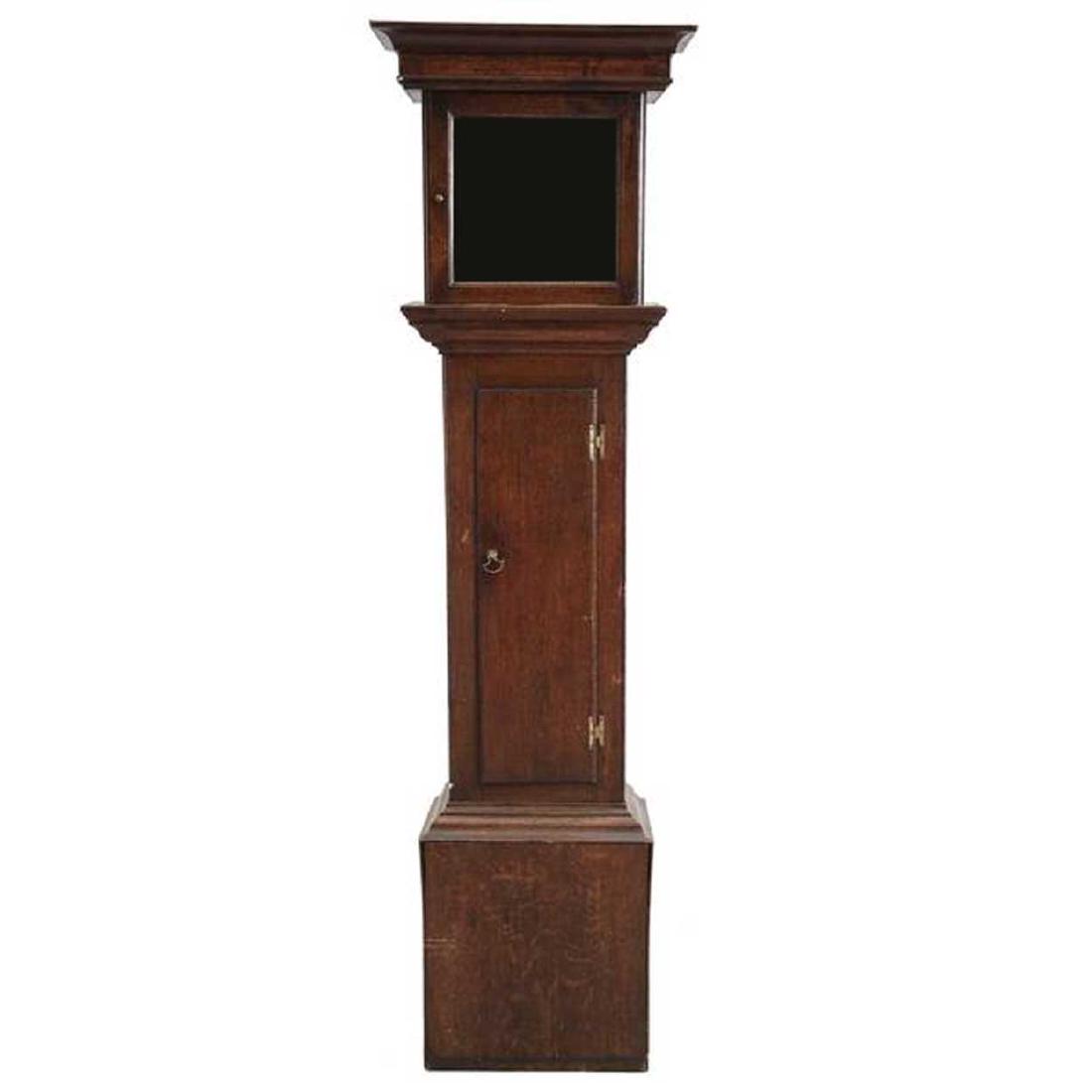 English George III Oak Grandfather Clock Case (1 of 4)