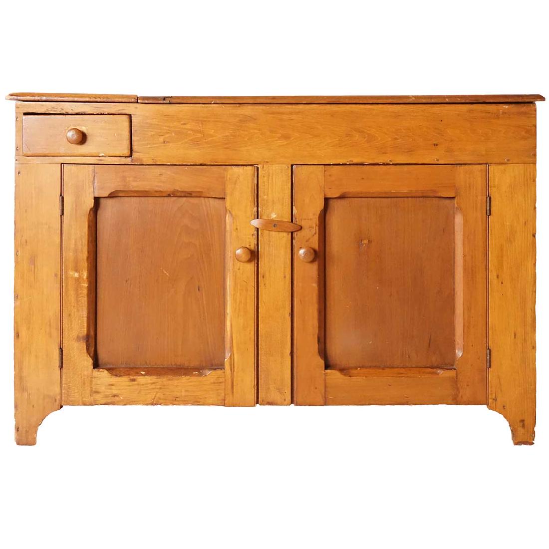 American New England Poplar Dry Sink (1 of 5)