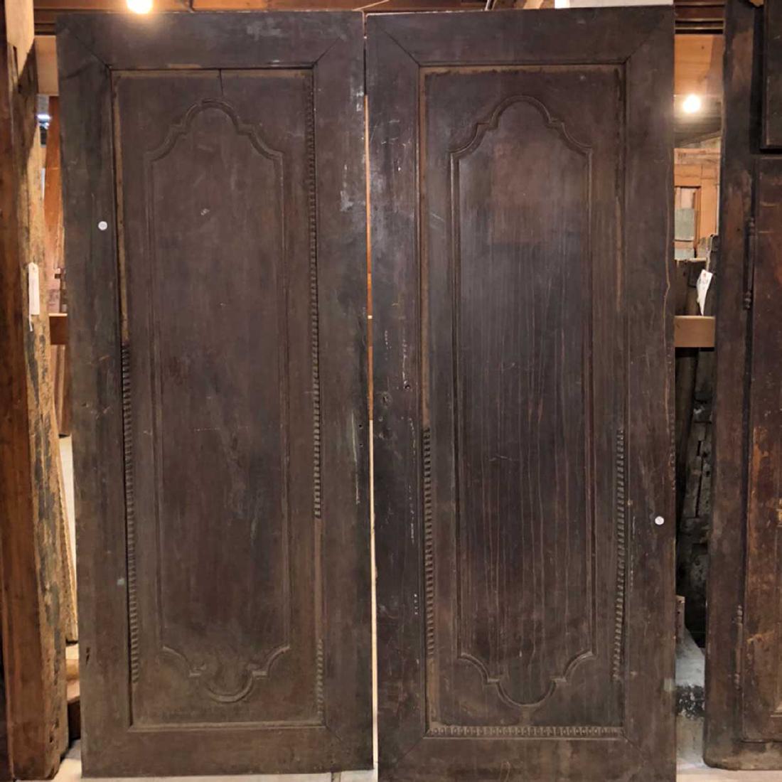 Guatemalan Spanish Colonial Ironwood Double Door (1 of 2)