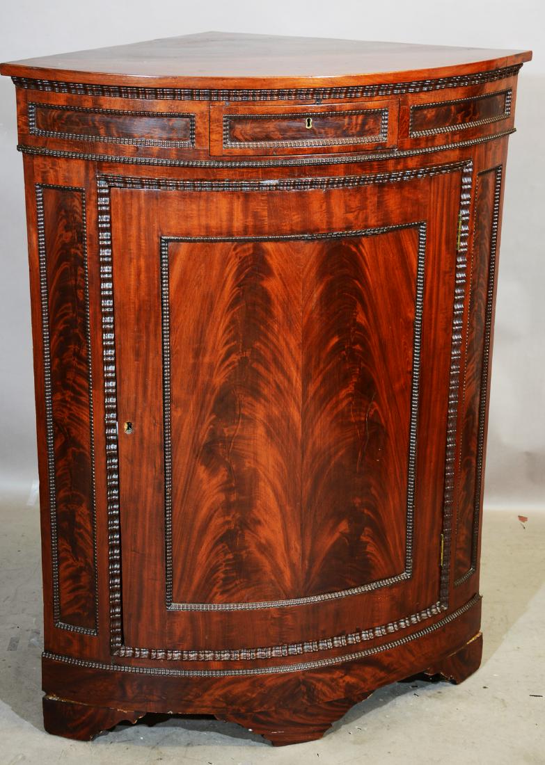 American Rococo Victorian Style Corner Cabinet (1 of 1)