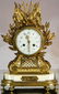 French Louis XVI Style Marble Mantle Clock - 2