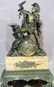 French C. 1840 Horiot a Paris Bronze Figural Clock - 2