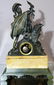 French C. 1840 Horiot a Paris Bronze Figural Clock - 5