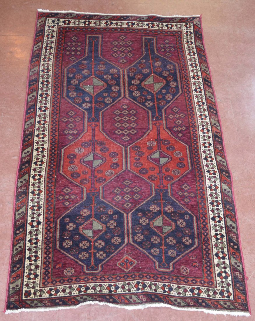 Persian Semi-Antique Wool Carpet (1 of 1)