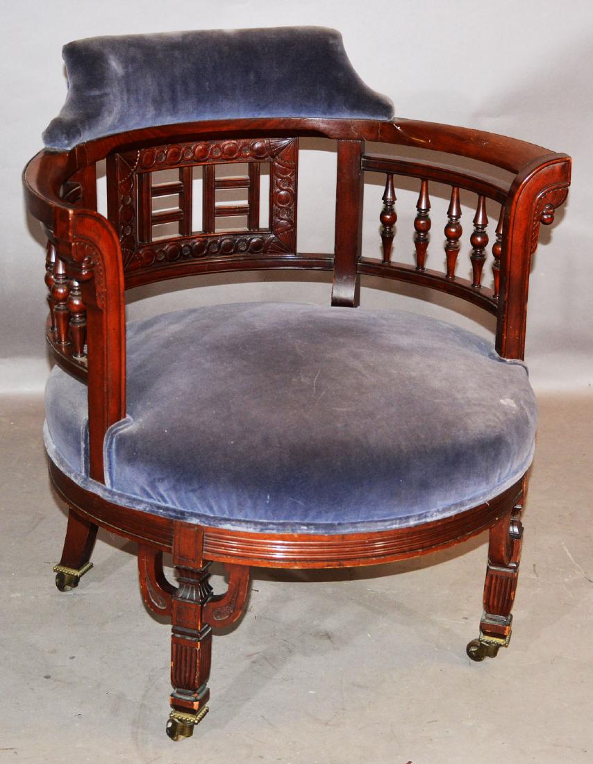 AMerican Asthetic Movment Walnut Side Chair (1 of 2)